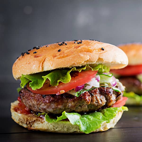 همبرگر دست ساز