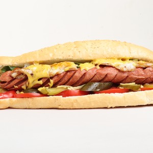 هات داگ با پنیر