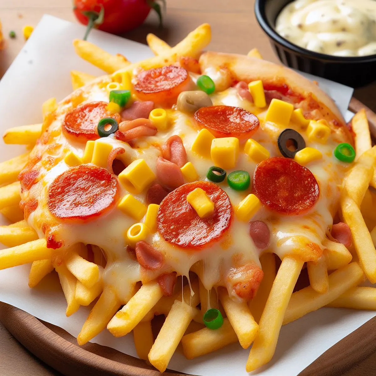 سیب زمینی ویژه (ژامبون)