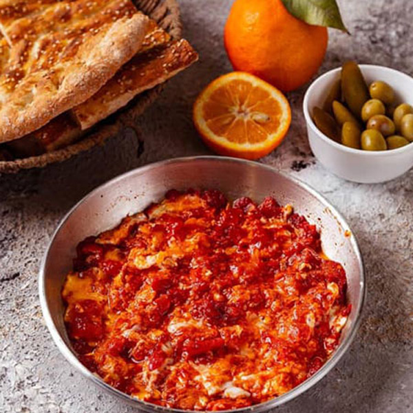 املت با گوجه